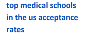 top medical schools in the us acceptance rates 2024-2025